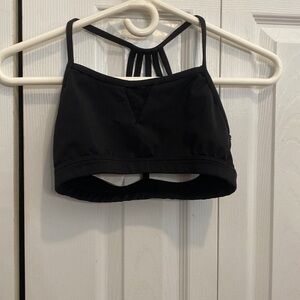 Capezio black sports bra